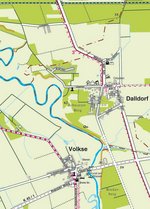 Ortsplan von Dalldorf und Volkse 