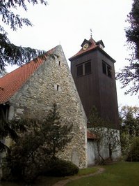 Außenansicht der Sankt Viti Kirche in Hillerse