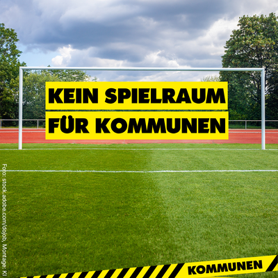 Kommunen am Limit - Sportplatz