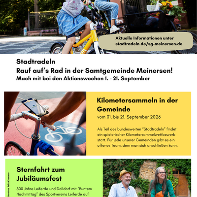 Bild vergr&ouml;&szlig;ern: Plakat Stadtradeln