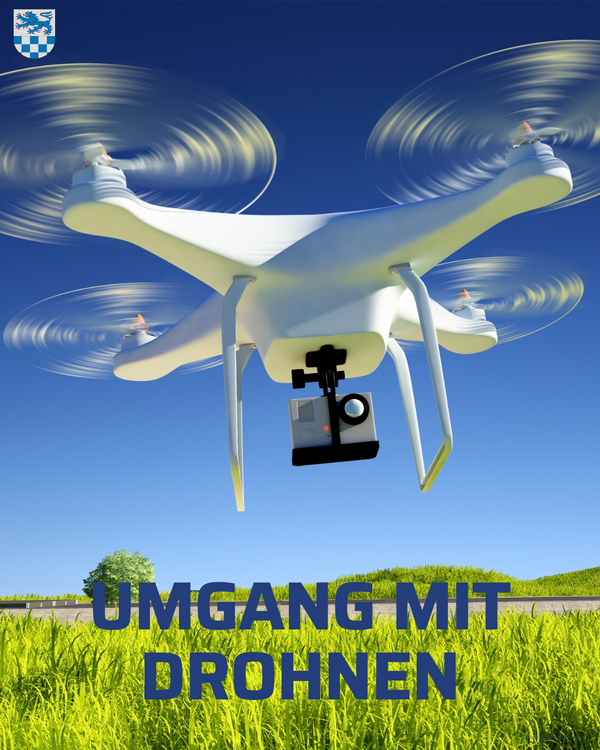 Bild vergr&ouml;&szlig;ern: Umgang mit Drohnen