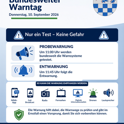 Bundesweiter Warntag
